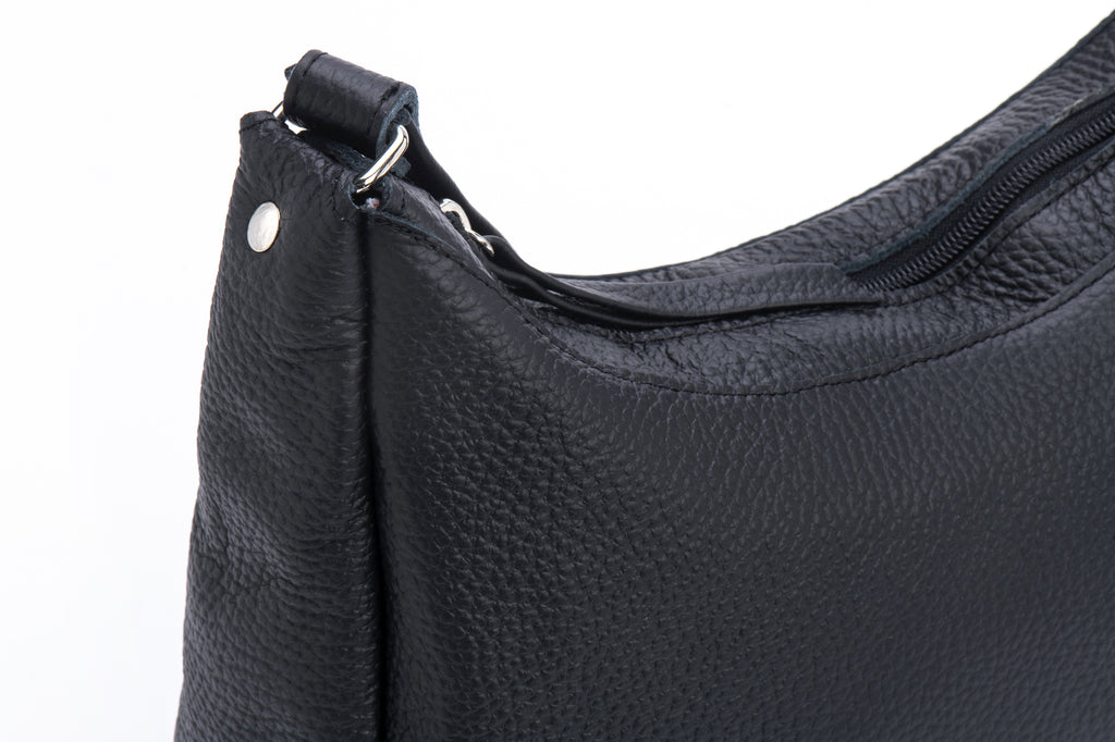 Luna Bag Black leather