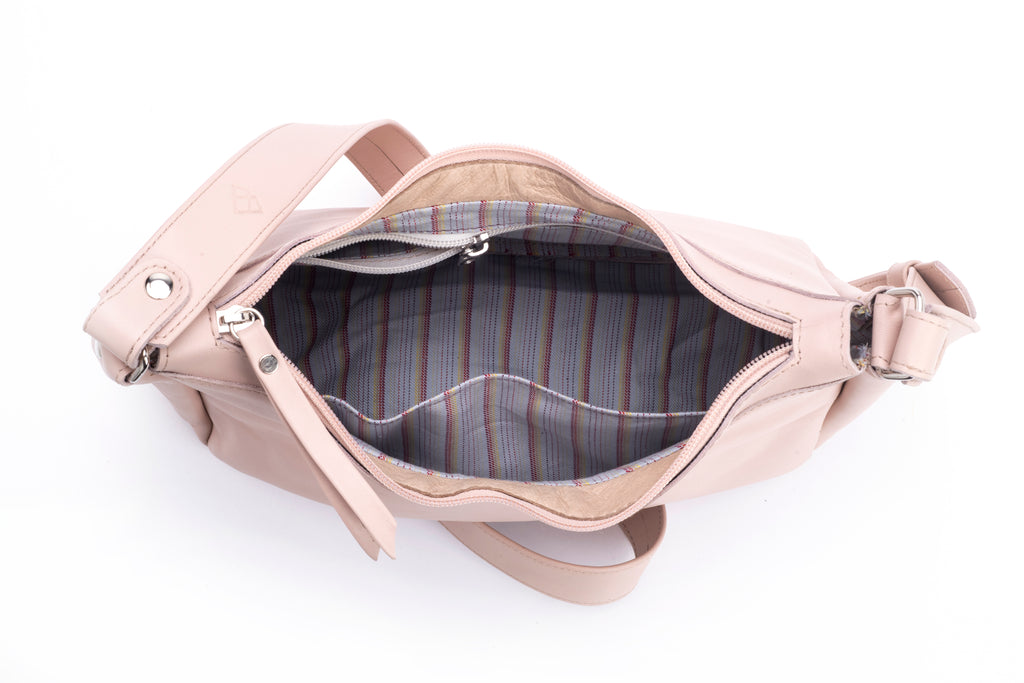 Luna Bag blush leather