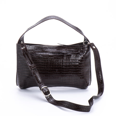 Venus bag sand leather with textured finish