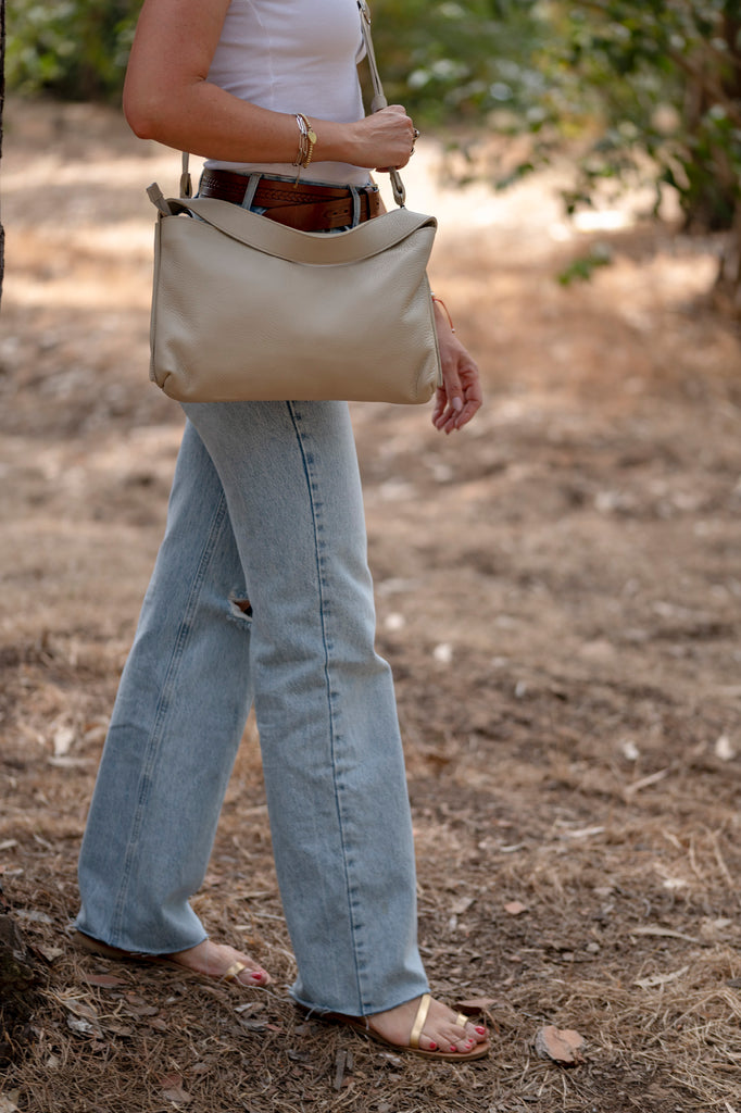 Venus bag stone leather