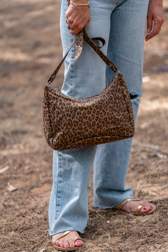 Luna Bag leopard leather