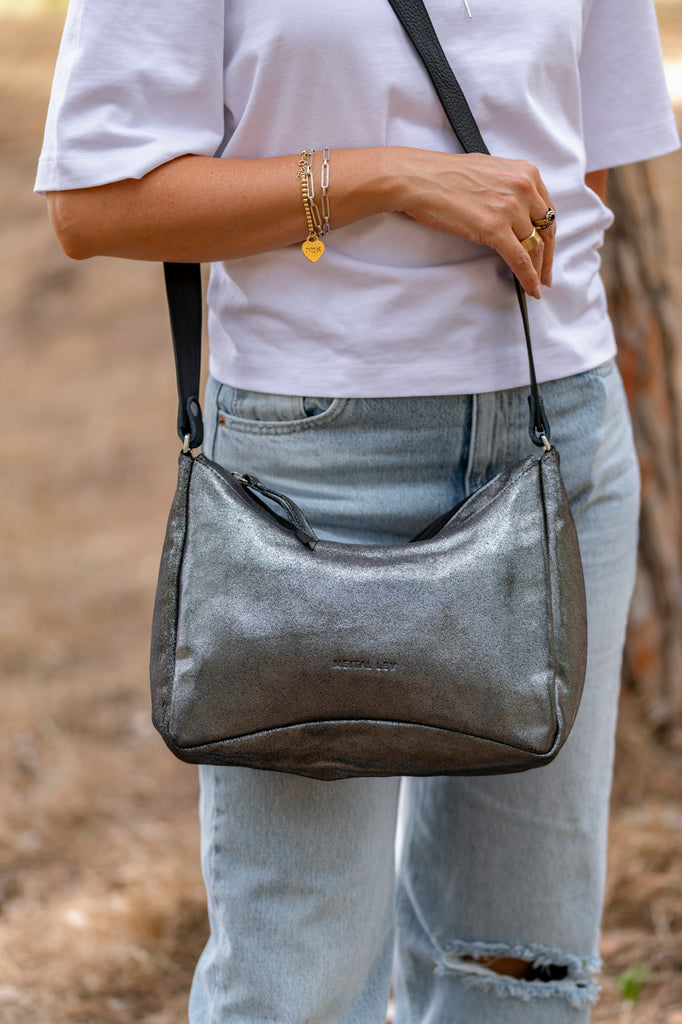 Luna Bag shine leather