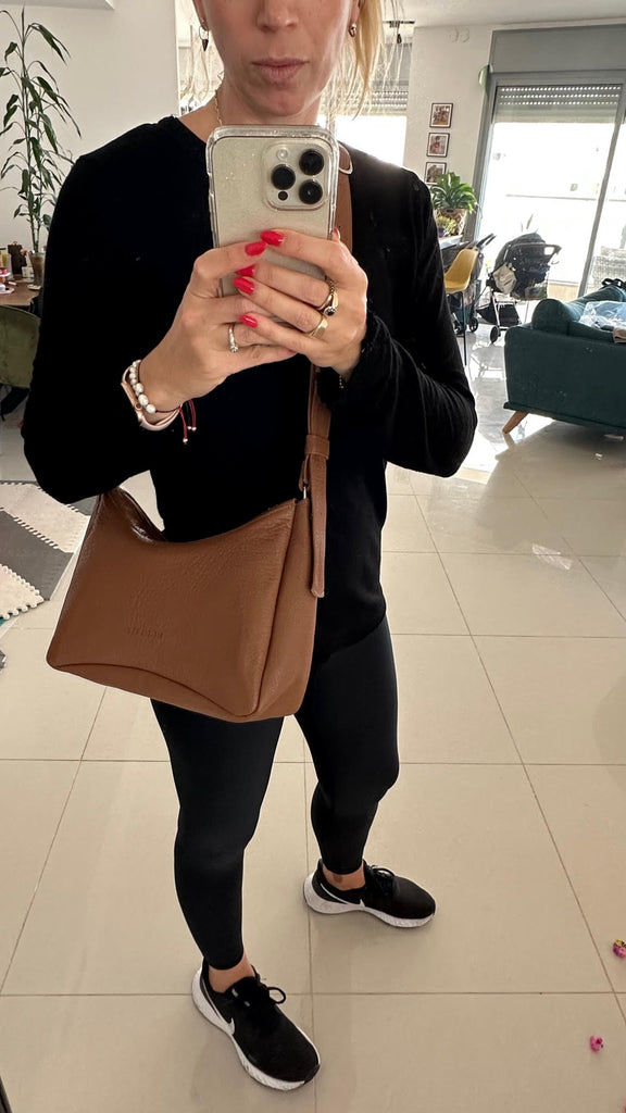 Luna Bag camel leather