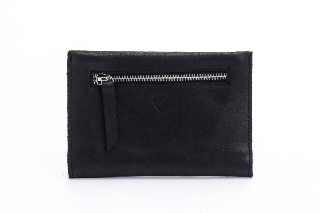 Classic wallet black leather