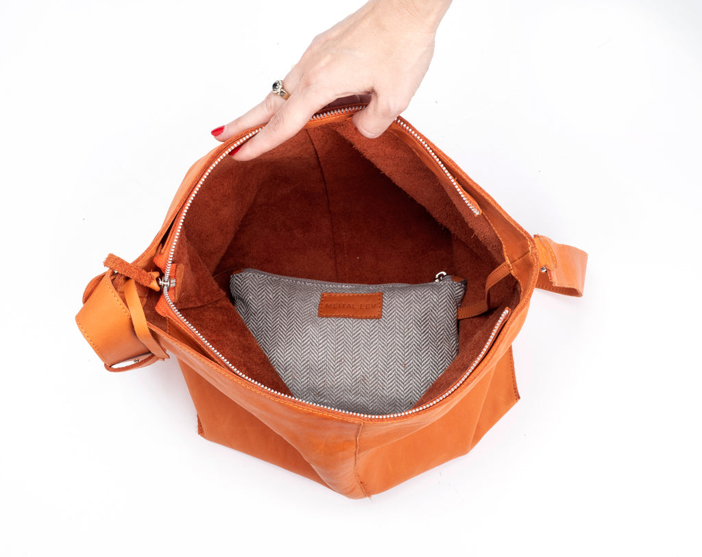 Tote bag in Orange