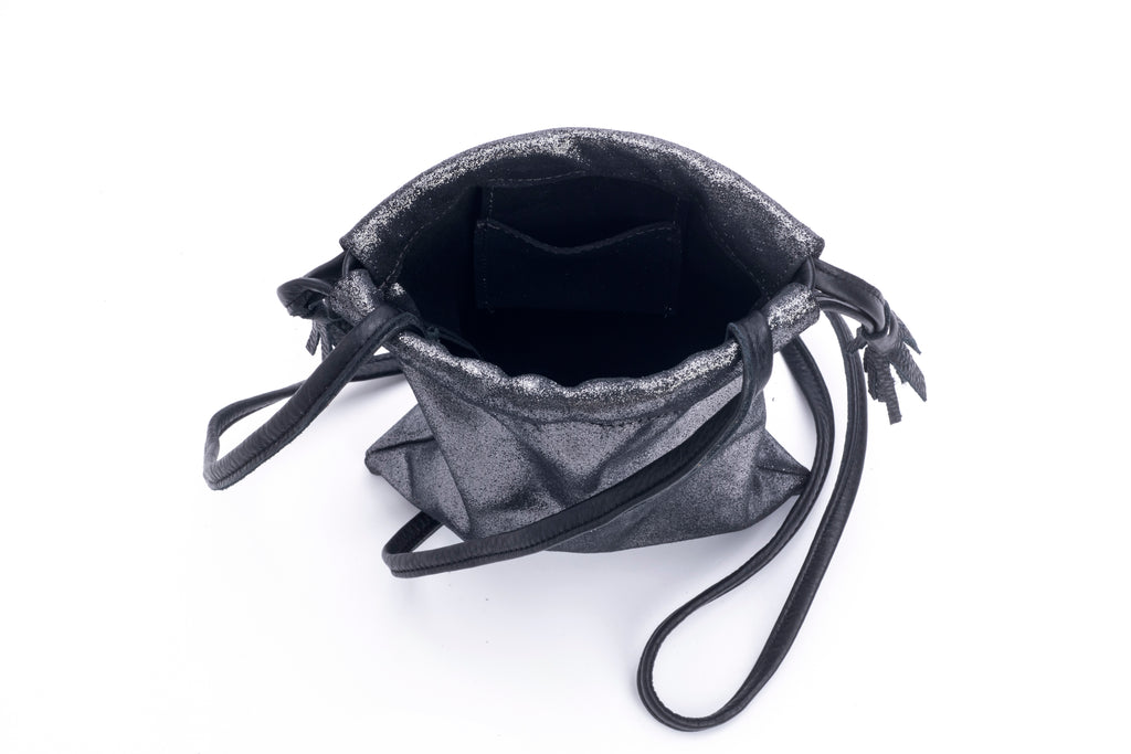 Phone bag shine leather