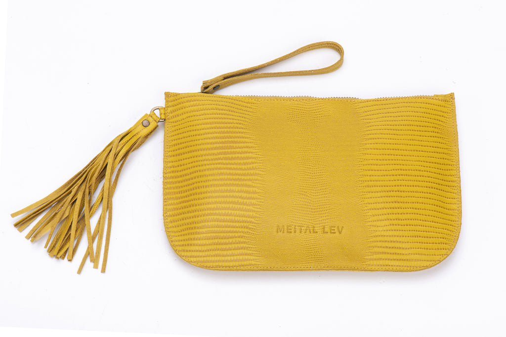 Large Case yellow leather