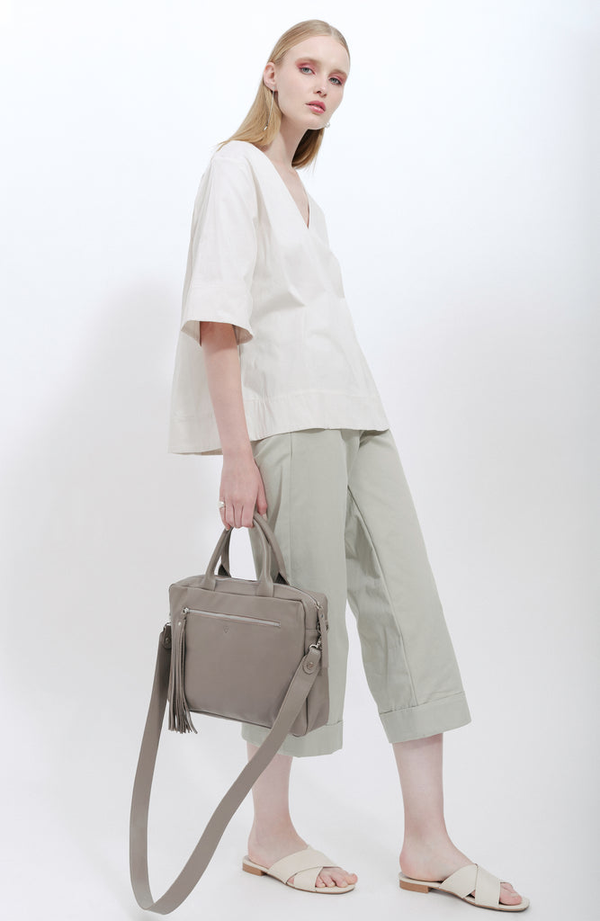 Laptop Bag camel Leather