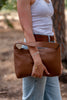 Venus bag camel leather