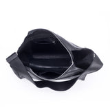 MIMI Large shoulder bag black Leather