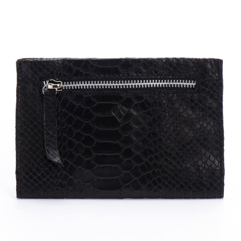 Classic wallet black leather