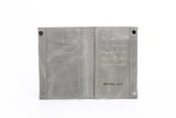 Classic wallet Grey leather