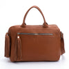 Laptop Bag camel Leather