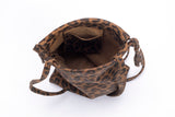 Phone bag leopard leather
