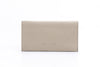 Classic wallet Cream Textured leather
